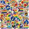 Pride Stickers, 200 PCS Rainbow Stickers for LGBTQ Sticker Packs in Bi Trans Lesbian Pride Stuff, Gay Stickers for Laptop Case Motorcycle Helmet